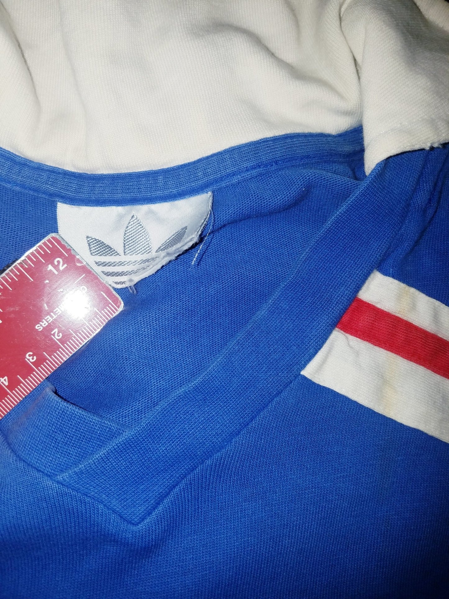 Platini France Adidas Ventex 1986 WORLD CUP Jersey Shirt Maillot Shirt L foreversoccerjerseys