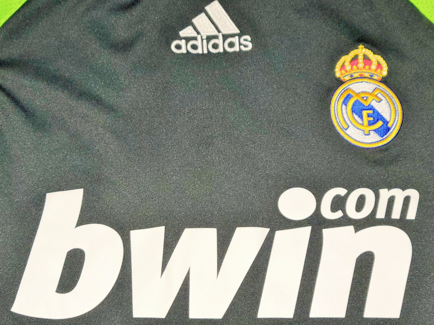Raul Real Madrid 2007 2008 UEFA Third Soccer Jersey Shirt M SKU# 697225 Adidas