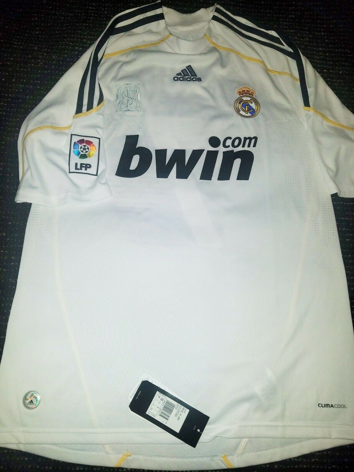Raul Real Madrid 2009 2010 Jersey Shirt Camiseta Trikot L BNWT - foreversoccerjerseys