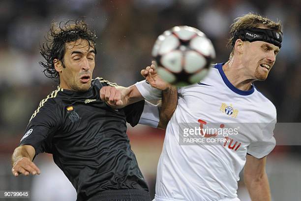 Raul Real Madrid 2009 2010 Jersey Shirt L BNWT SKU# E84329 foreversoccerjerseys