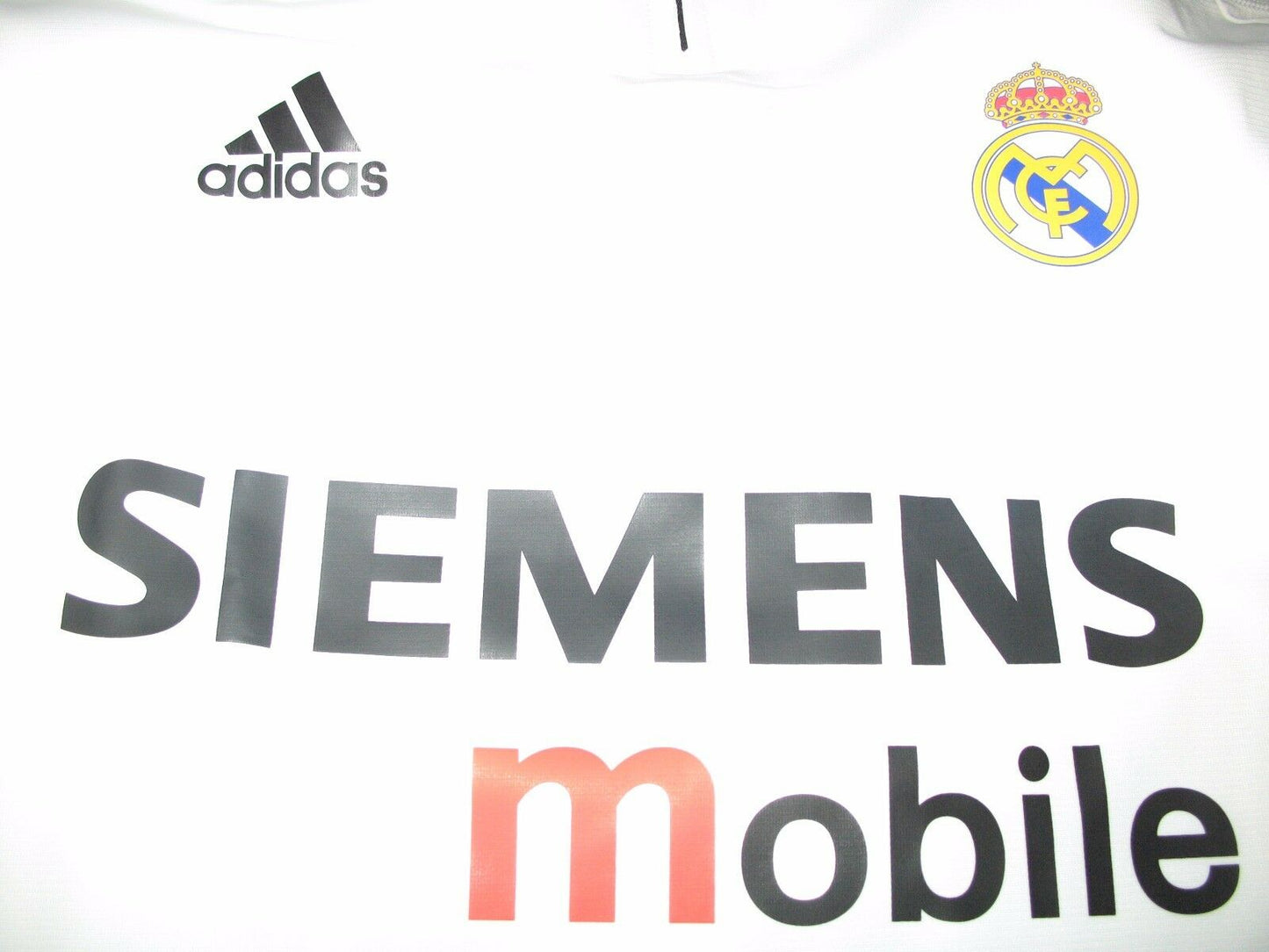 Raul Real Madrid Player Issue 2003 2004 Long Sleeve Jersey Camiseta Shirt - foreversoccerjerseys
