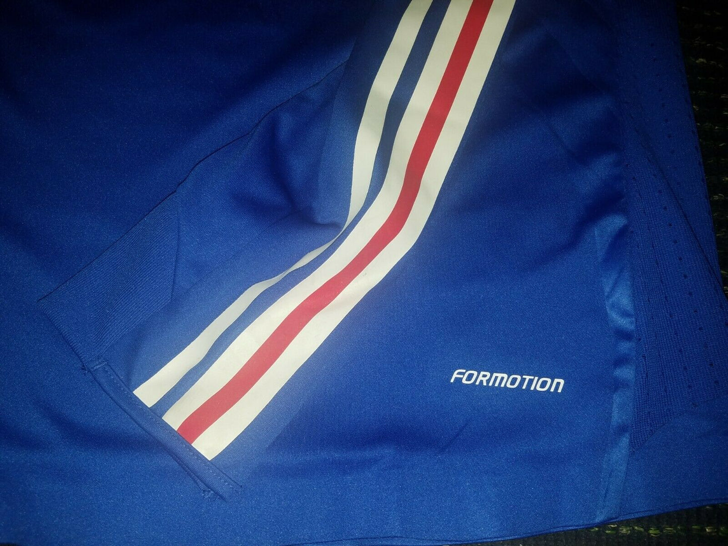 Ribery France 2007 MATCH WORN EURO CUP QUALIFIERS Long Sleeve Jersey Maillot Shirt M - foreversoccerjerseys