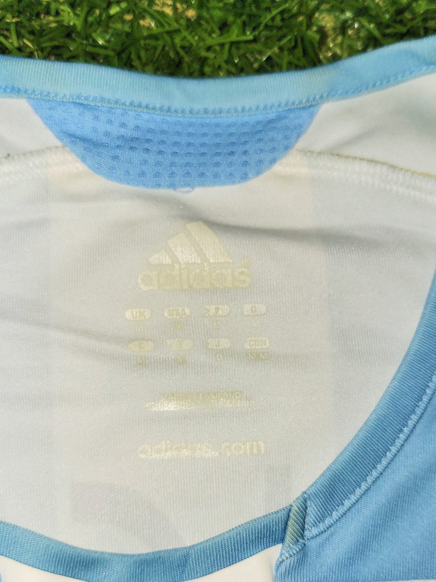 Riquelme Argentina 2006 2007 COPA AMERICA Home Adidas Jersey Shirt Camiseta M SKU# 739802 AZB001 Adidas