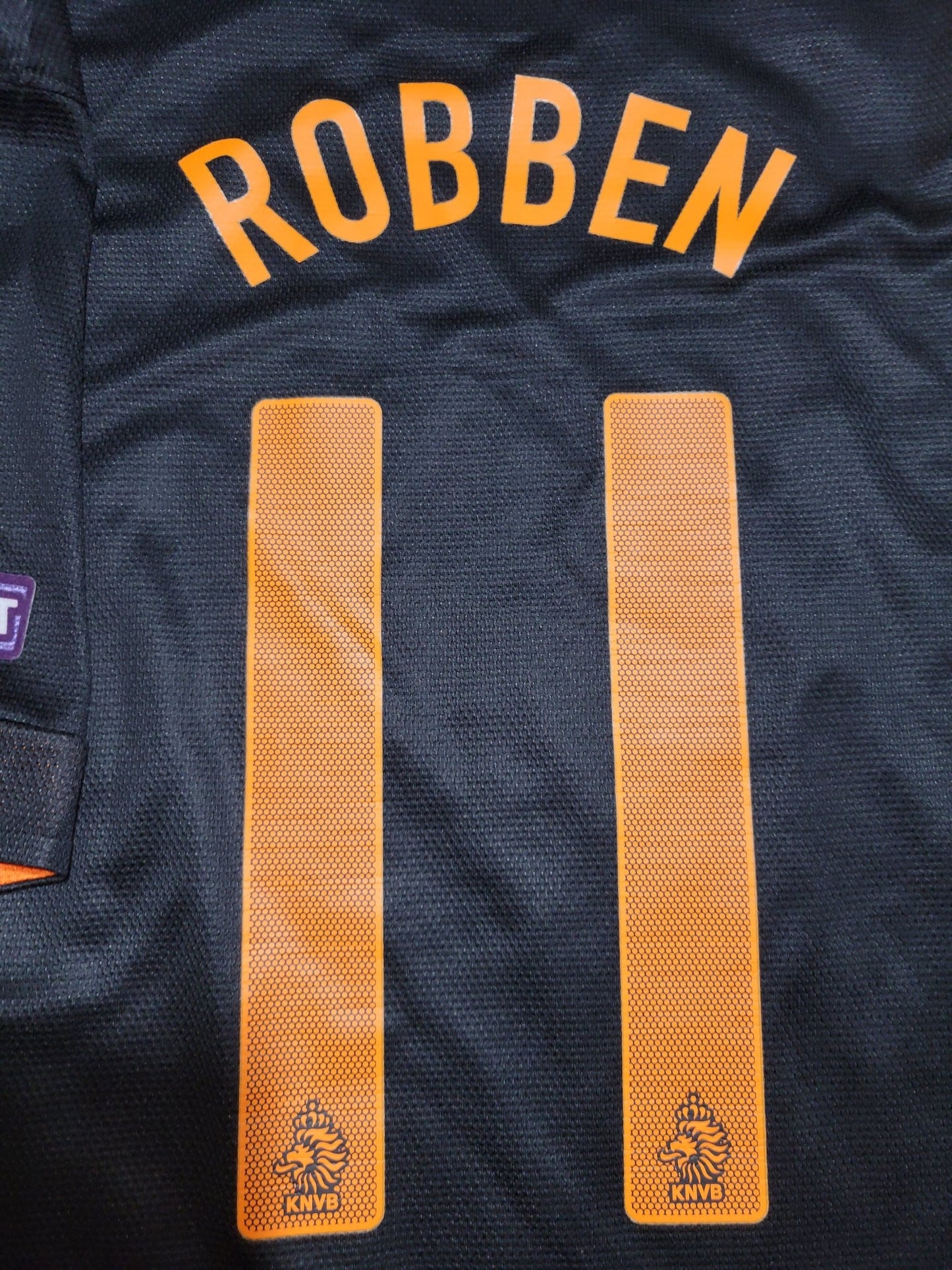 Robben Netherlands Holland 2012 EURO CUP Soccer Away Jersey Shirt L SKU# 447290-010 NIKE