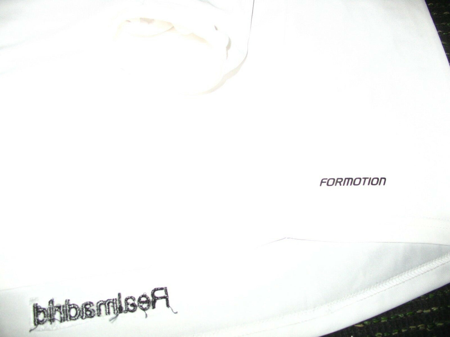 Robinho Real Madrid MATCH WORN 2005 2006 Long Sleeve Jersey Shirt Camiseta L - foreversoccerjerseys