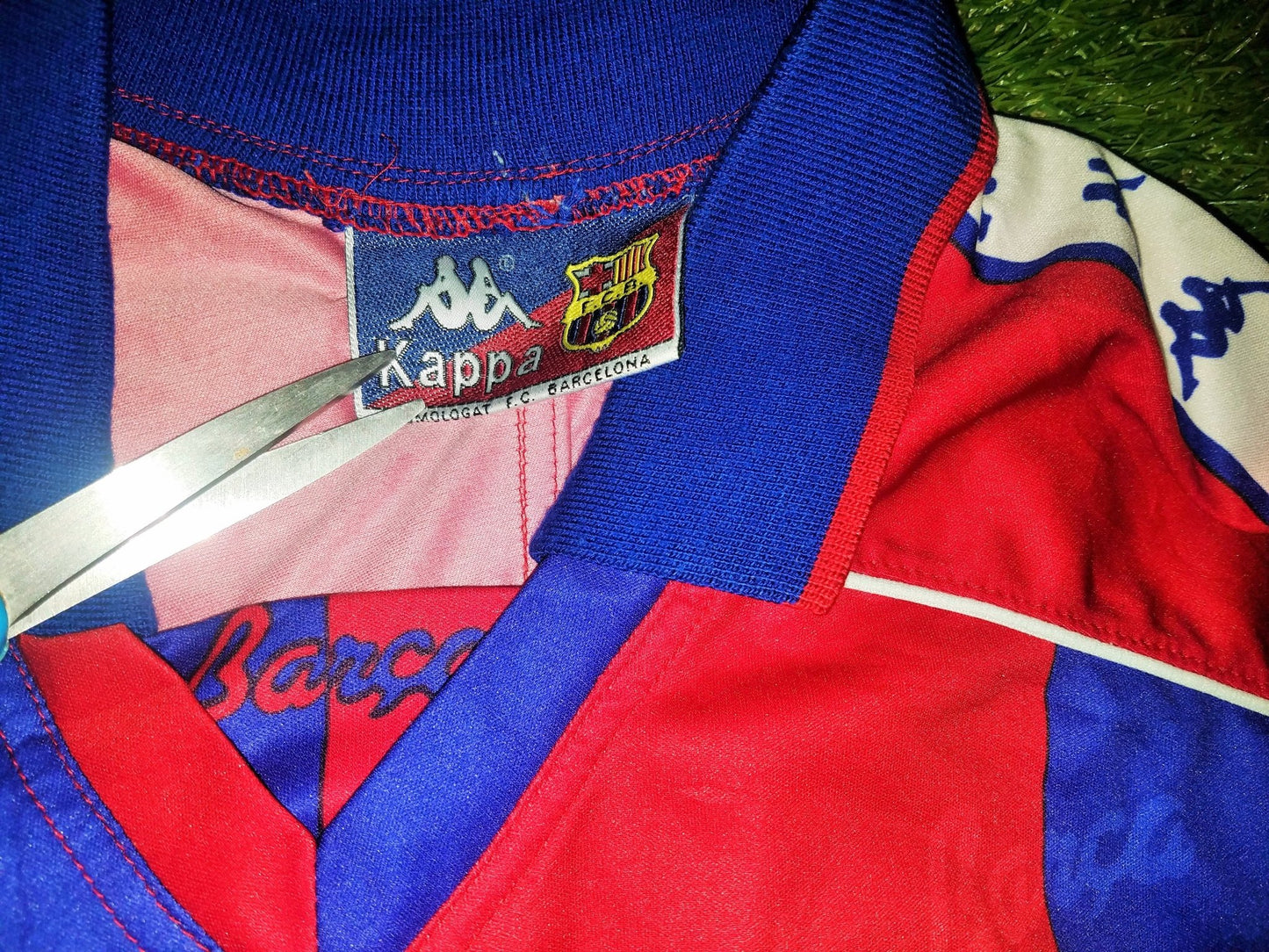 Romario Kappa Barcelona 1994 1995 Jersey Shirt Camiseta XL foreversoccerjerseys