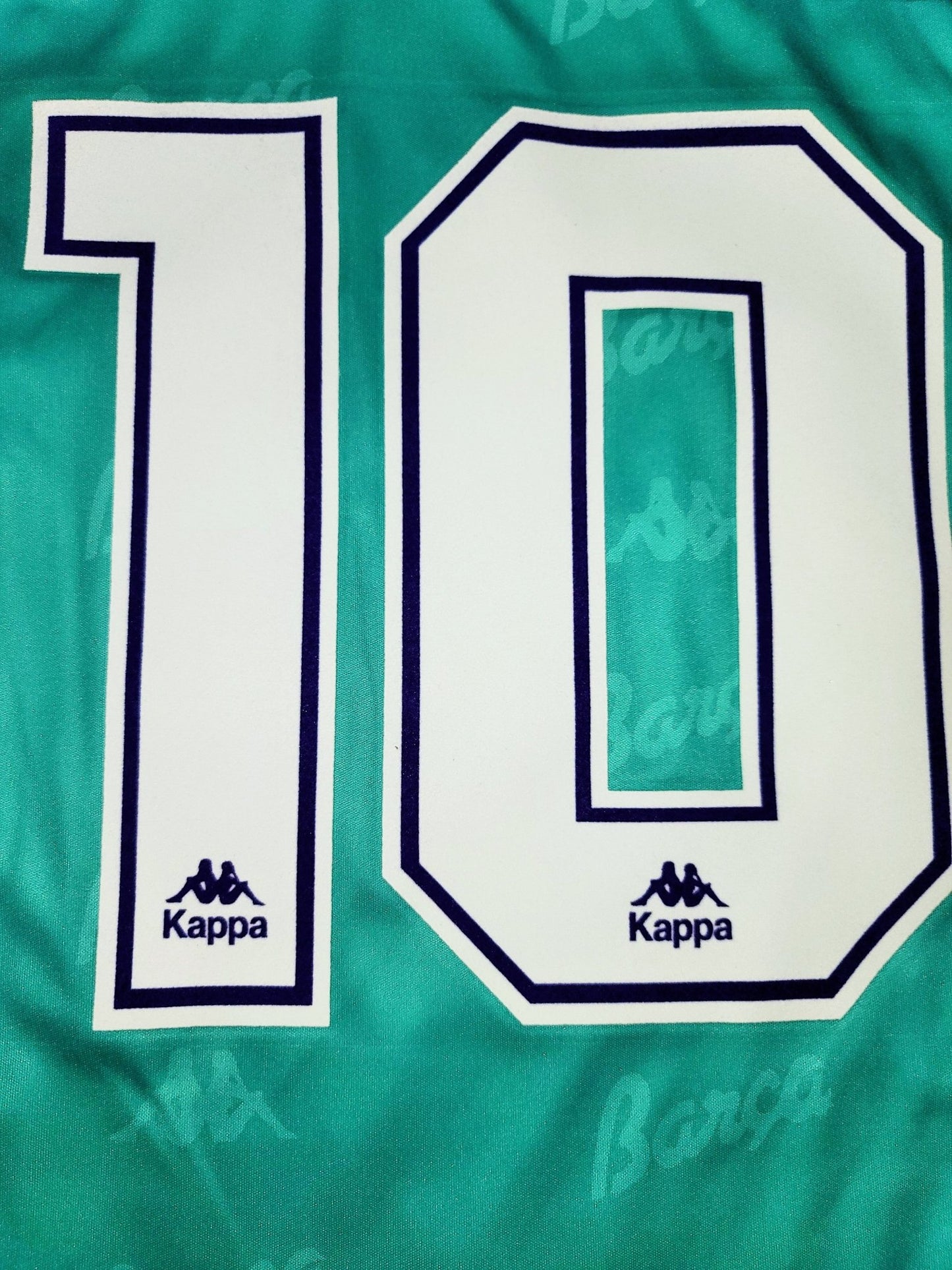 Romario Kappa Barcelona UEFA Champions League 1994 1995 Away Green Jersey Shirt Camiseta L foreversoccerjerseys