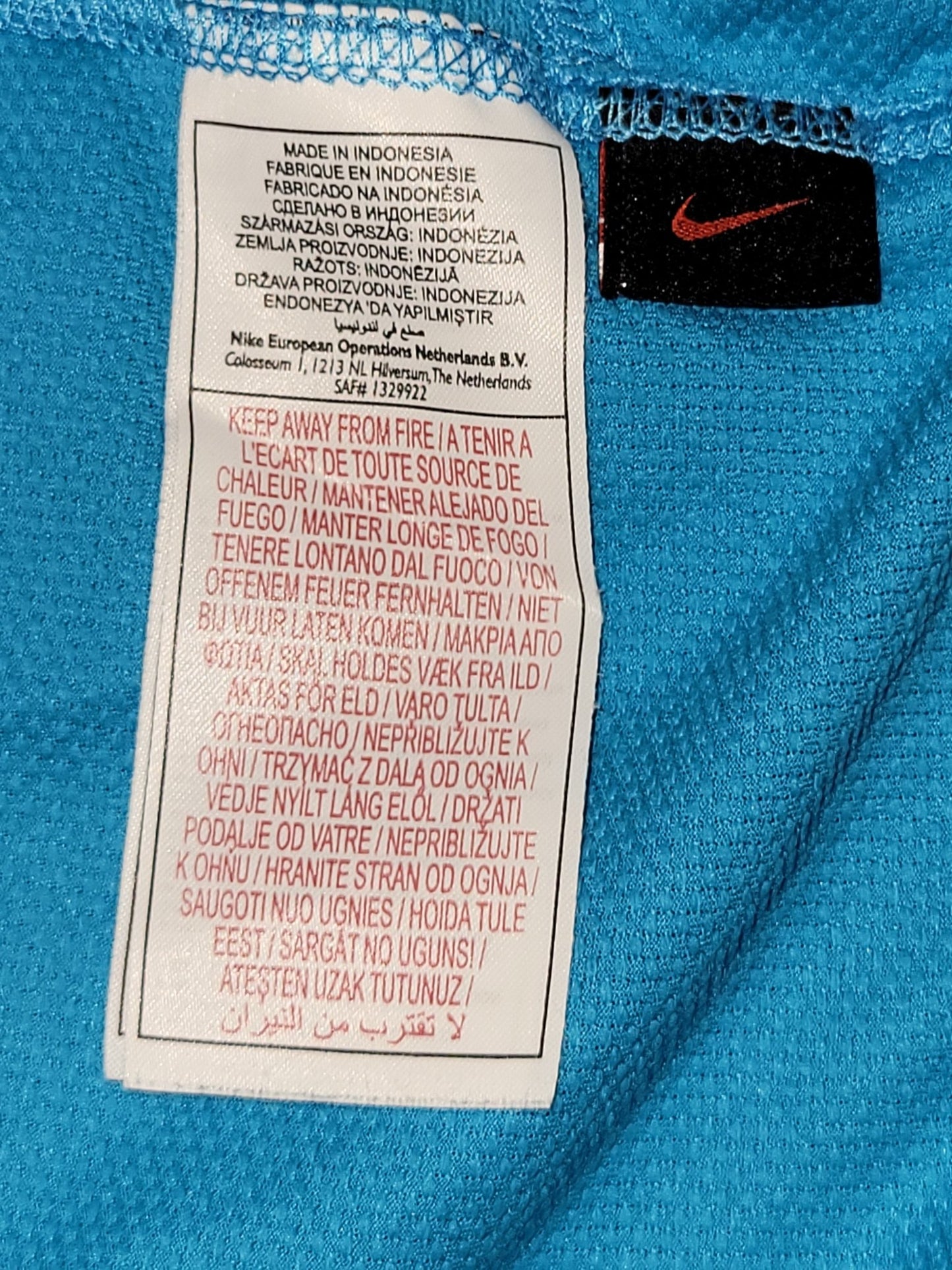 Ronaldinho Barcelona Anniversary Away 2007 2008 Soccer Jersey Shirt XL SKU# 237743-414 Nike