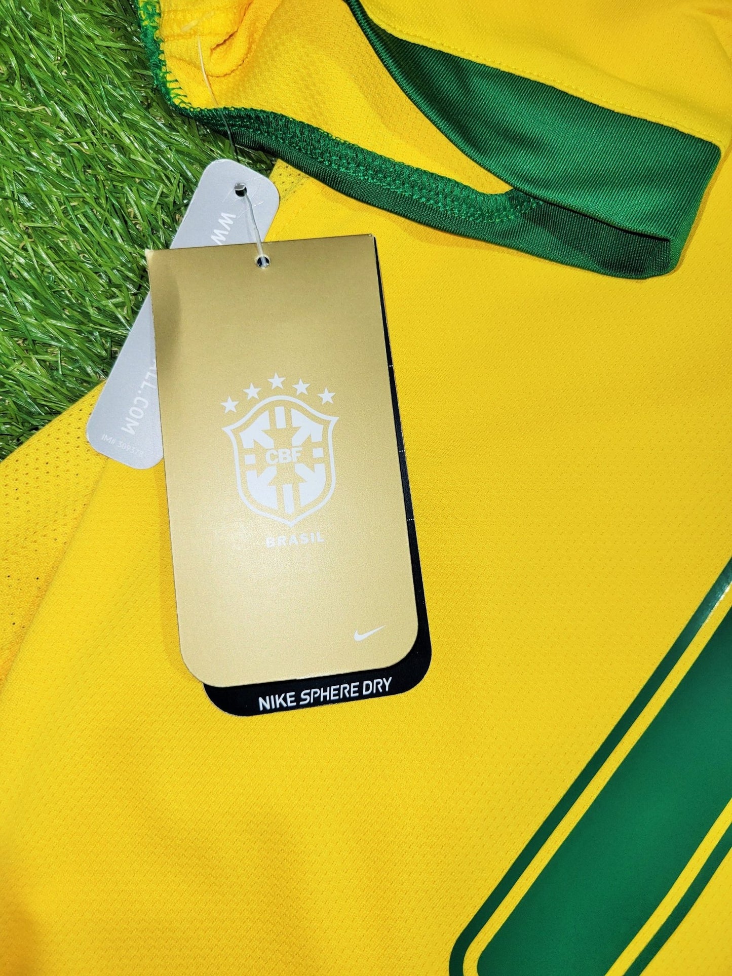 Ronaldinho Brazil 2006 World Cup Home Soccer Jersey Shirt Camiseta BNWT M SKU# 103889 Nike