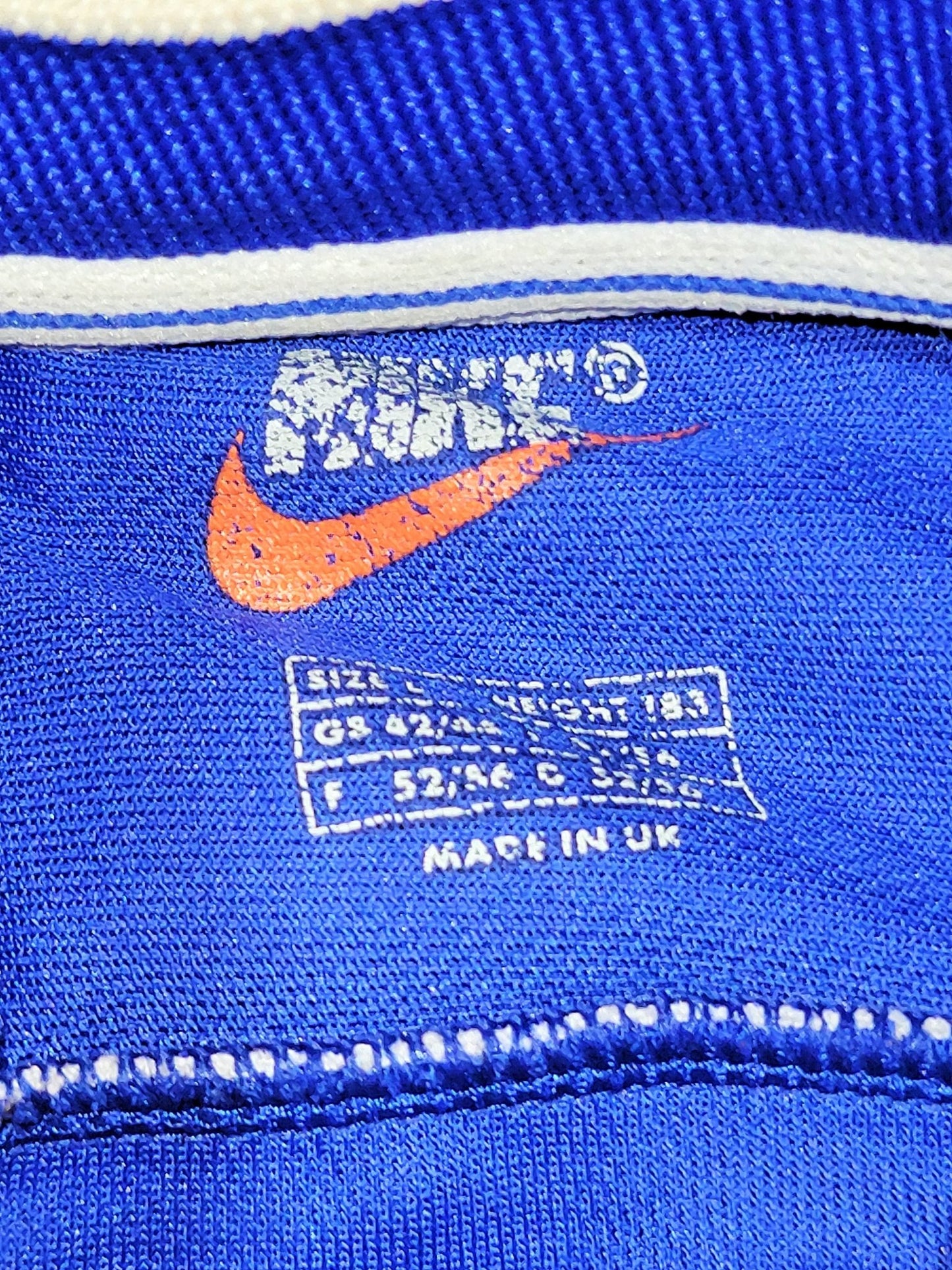 Ronaldo Brazil 1998 WORLD CUP Away Soccer Jersey Shirt L Nike
