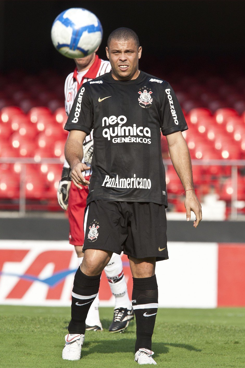 Ronaldo Corinthians Nike 2010 2011 Black Away Jersey Camiseta Shirt M SKU# 382402-010 foreversoccerjerseys