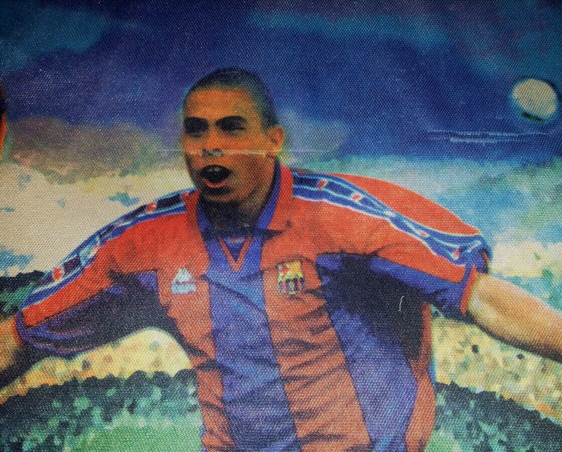 Ronaldo Kappa Barcelona Special Edition 1996 1997 Jersey XL - foreversoccerjerseys