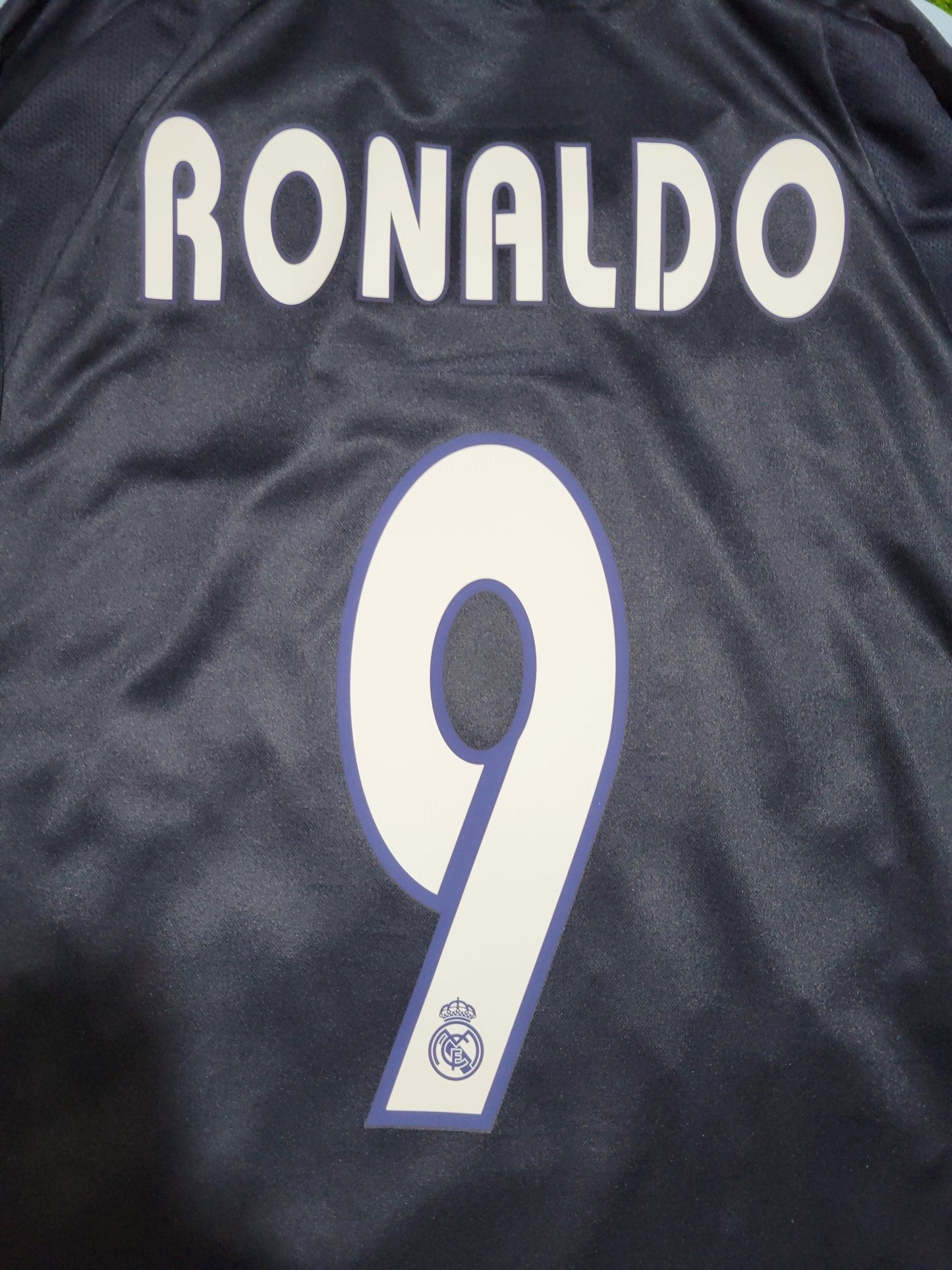 Ronaldo Real Madrid 2003 2004 Away Soccer Jersey Shirt XL SKU# 021796 Adidas