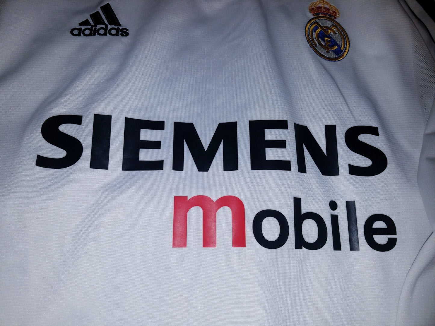 Ronaldo Real Madrid 2003 2004 UEFA Long Sleeve Jersey Shirt Camiseta XL 913869 foreversoccerjerseys