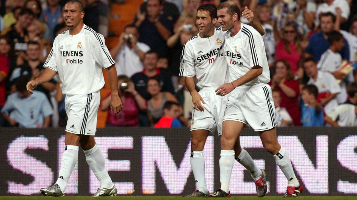 Ronaldo Real Madrid Home 2003 2004 GALACTICOS Jersey Shirt Camiseta XL SKU# 021804 Adidas