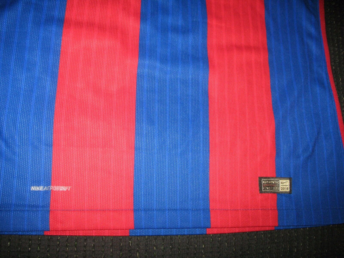 Suarez Barcelona Match Worn Jersey 2016 - 2017 Shirt Camiseta - foreversoccerjerseys