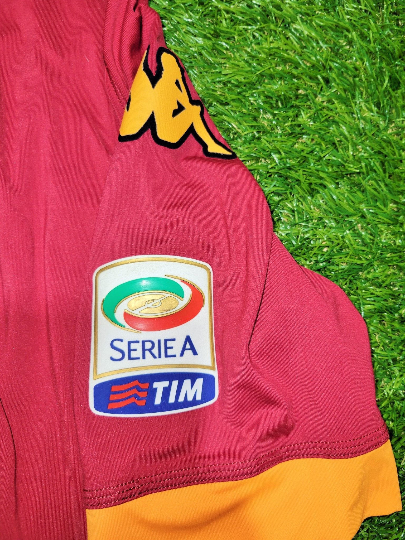 Totti As Roma Kappa 2012 2013 Home Soccer Jersey Maglia Shirt L kappa