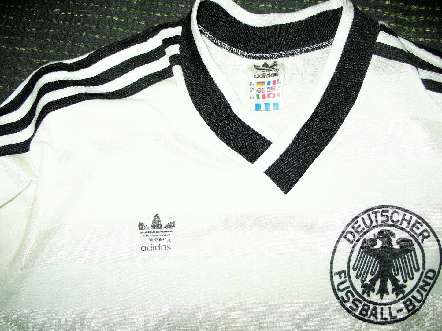 West Germany 1986 WORLD CUP QUALIFIERS Jersey Shirt Deutschland Trikot M - foreversoccerjerseys