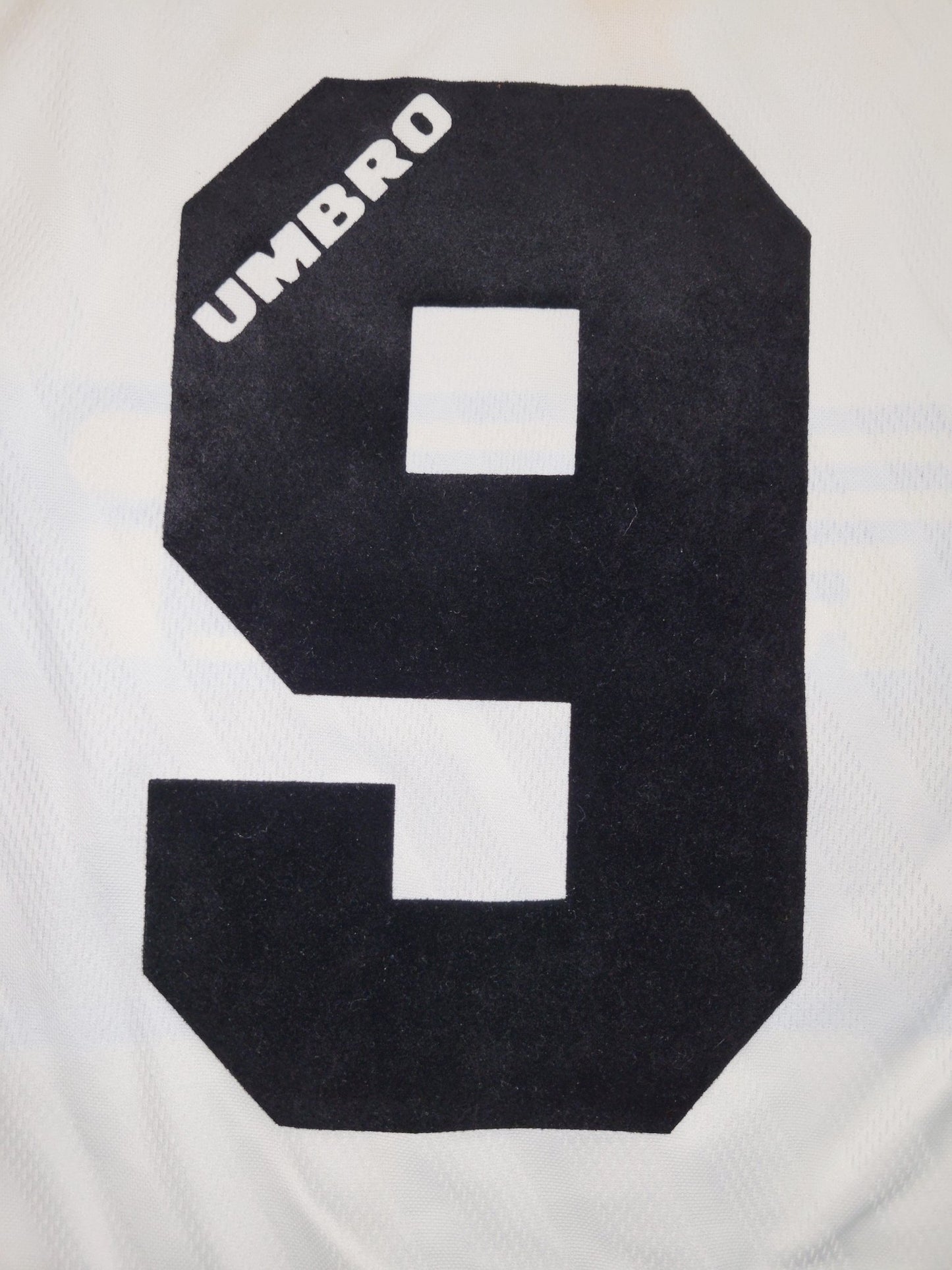 Zamorano Inter Milan Umbro 1996 1997 DEBUT White Away Jersey Shirt Maglia L foreversoccerjerseys