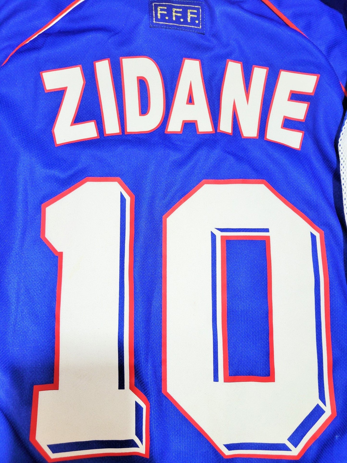 Zidane France 1998 WORLD CUP FINAL Home Soccer Jersey Shirt M SKU# 693254 AHJOO1 Adidas