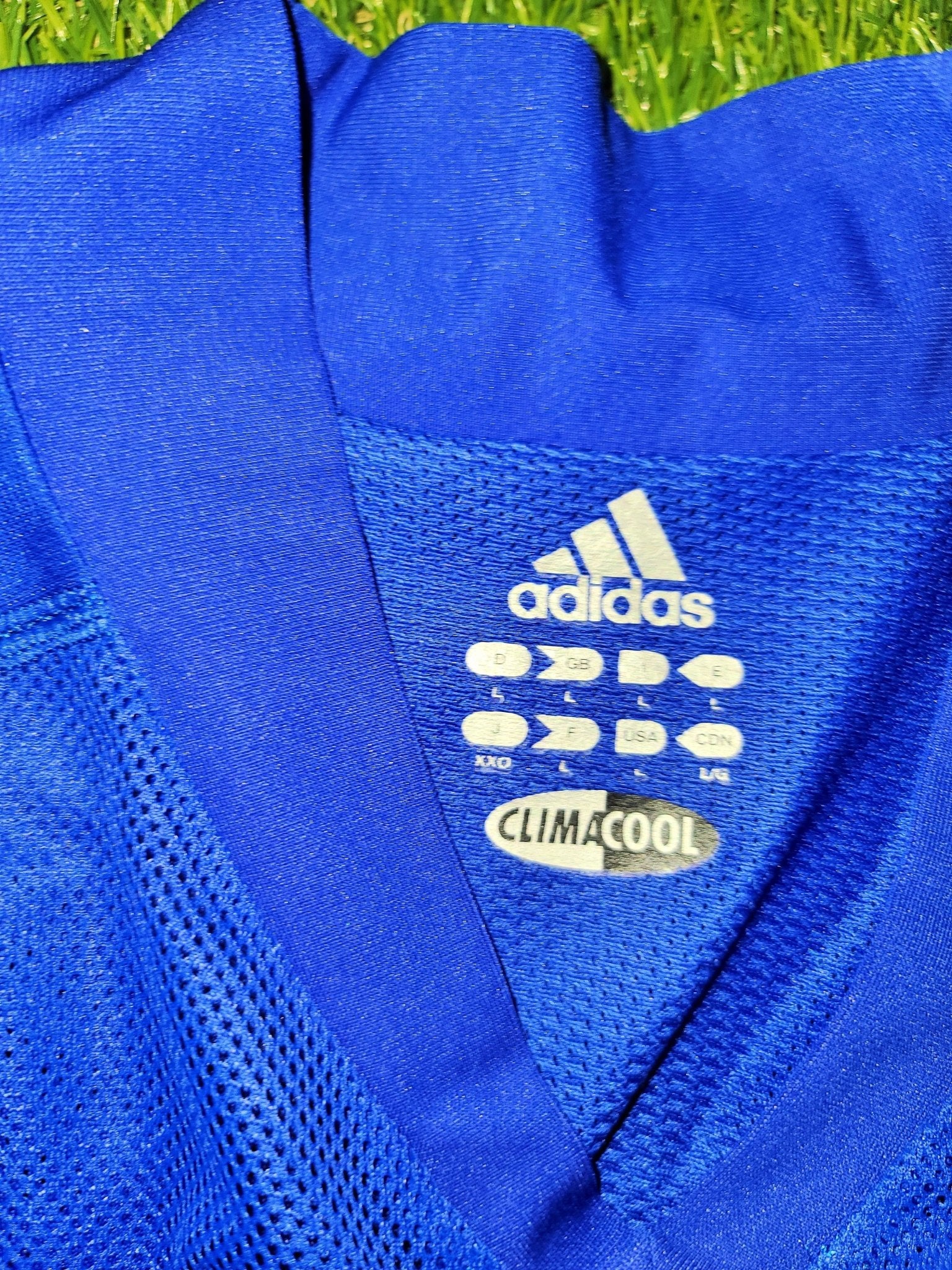 Zidane France 2002 World Cup PLAYER ISSUE Jersey Maillot Shirt Trikot L SKU# 298741 AKU001 foreversoccerjerseys