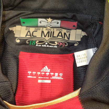 Ibrahimovic AC Milan 2010 2011 Soccer Jersey Shirt L SKU# P96288