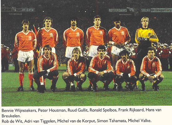 Holland Netherlands Adidas 1985 1986 1987 Soccer Jersey M