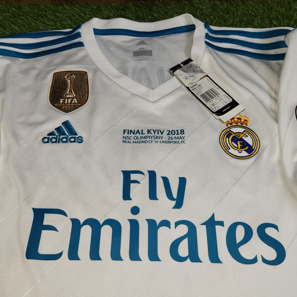 Cristiano Ronaldo Real Madrid 2017 2018 LAST GAME UEFA FINAL Soccer Jersey Shirt BNWT XL SKU# B31106