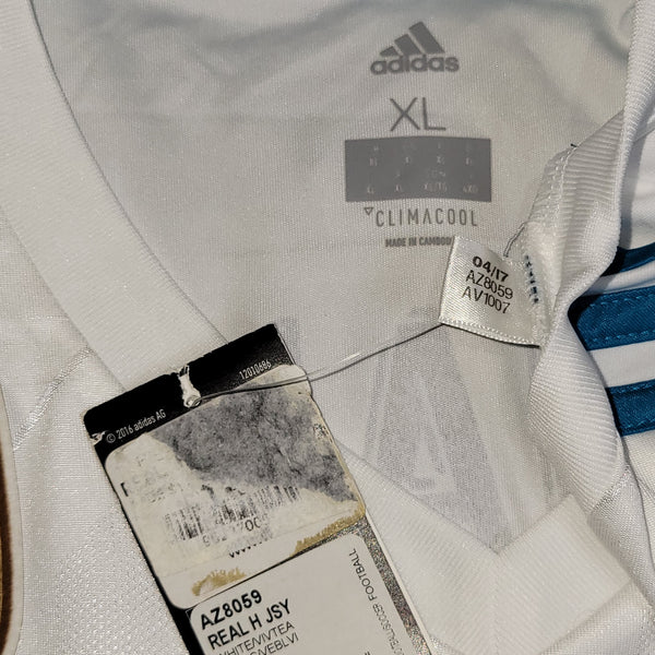 Cristiano Ronaldo Real Madrid 2017 2018 LAST GAME UEFA FINAL Soccer Jersey Shirt BNWT XL SKU# B31106