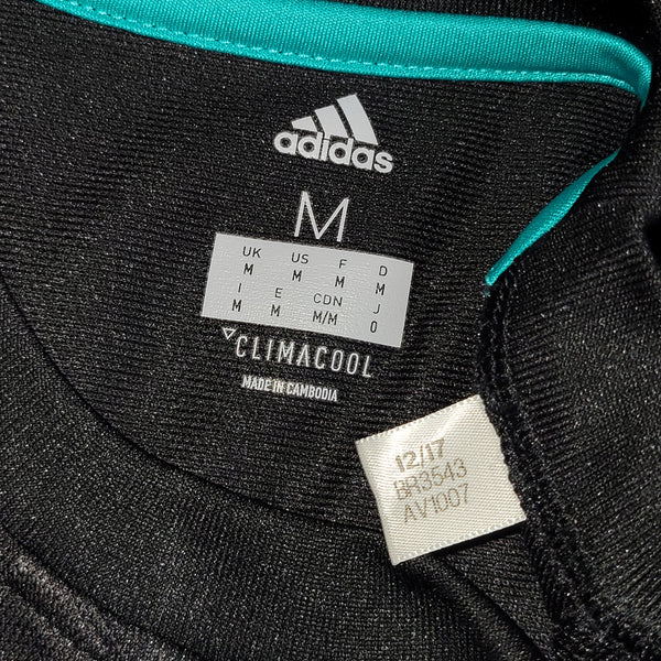 Cristiano Ronaldo Real Madrid 2017 2018 UEFA Away Soccer Jersey Shirt M SKU# BR3543