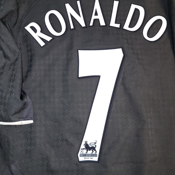 Cristiano Ronaldo Manchester United 2004 2005 Away STAND UP SPEAK UP Soccer Jersey Shirt M