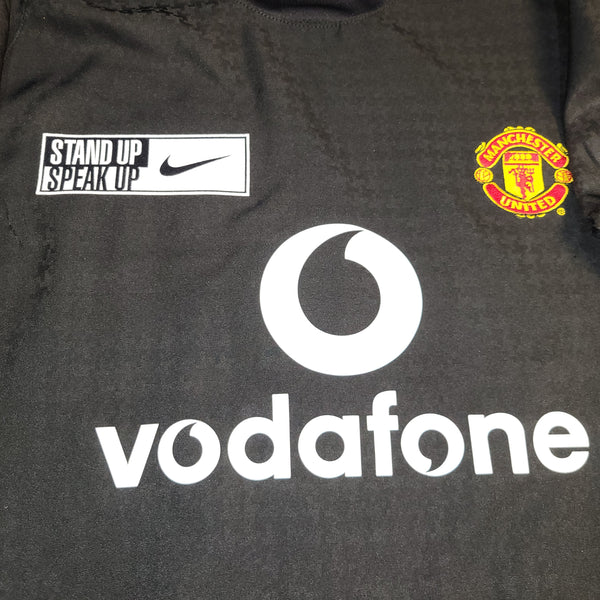 Cristiano Ronaldo Manchester United 2004 2005 Away STAND UP SPEAK UP Soccer Jersey Shirt M