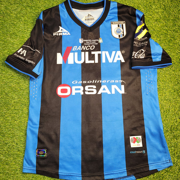 Ronaldinho Queretaro Pirma PLAYER ISSUE 2014 2015 Home Soccer Jersey Shirt L
