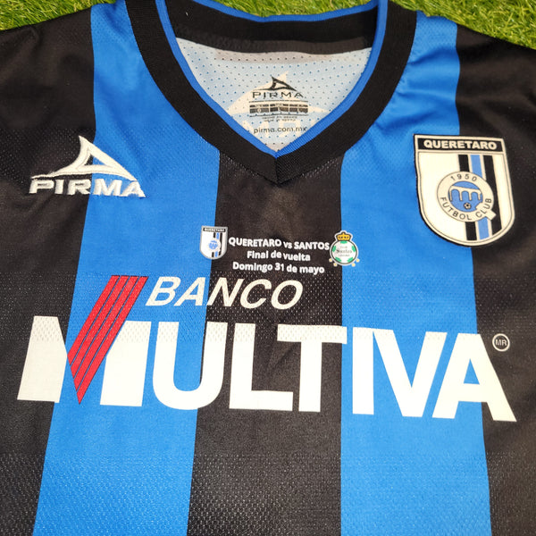 Ronaldinho Queretaro Pirma PLAYER ISSUE 2014 2015 Home Soccer Jersey Shirt L