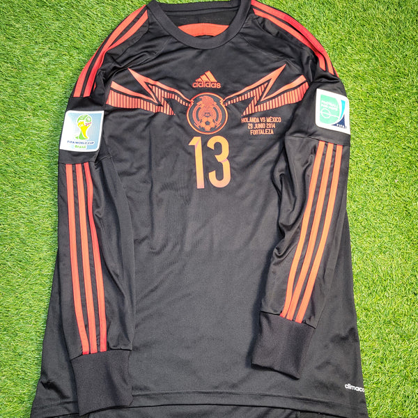 Memo Ochoa Mexico 2014 WORLD CUP GK Soccer Jersey Shirt M SKU# G86995