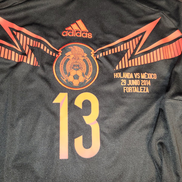 Memo Ochoa Mexico 2014 WORLD CUP GK Soccer Jersey Shirt M SKU# G86995