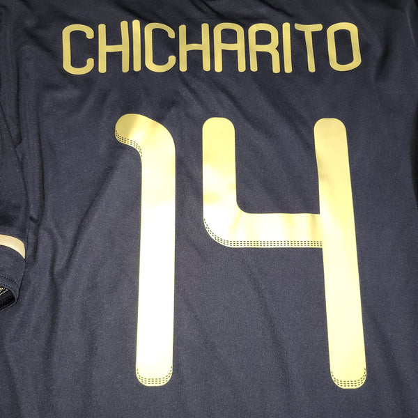 Chicharito Mexico 2011 GOLD CUP FINAL Soccer Away Jersey Shirt XL SKU# V31526