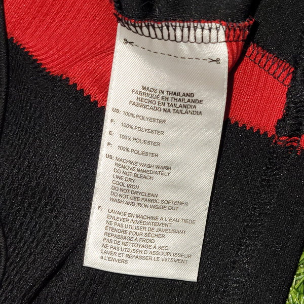 Ronaldinho AC Milan 2010 2011 Home Long Sleeve Soccer Jersey Shirt XL SKU# P96287