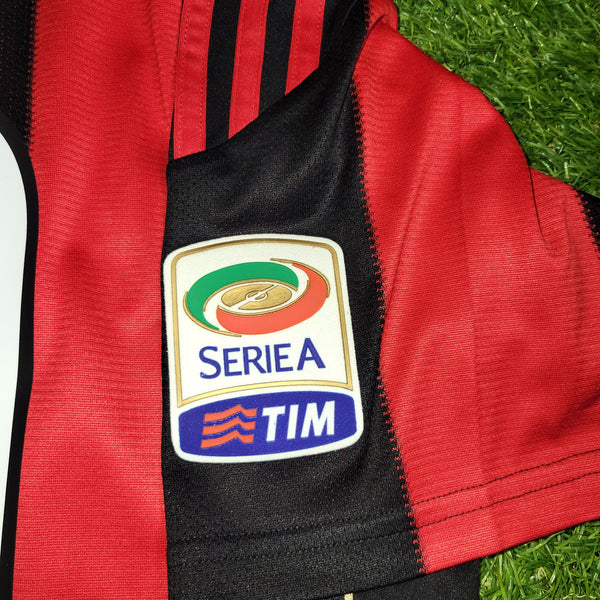 Ronaldinho AC Milan Adidas 2010 2011 Home Soccer Jersey Shirt L SKU# P96288