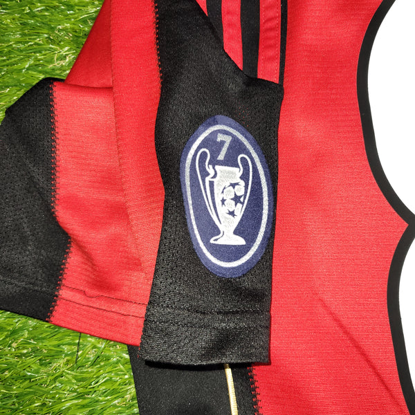 Ronaldinho AC Milan Adidas 2010 2011 Home Soccer Jersey Shirt L SKU# P96288
