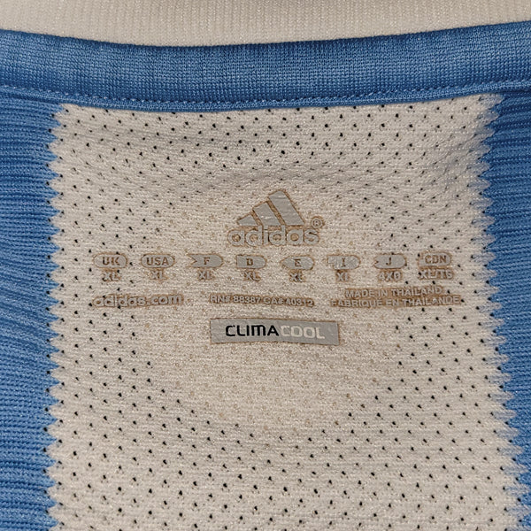 Messi Argentina 2010 WORLD CUP Home Soccer Jersey Shirt XL SKU# P79919