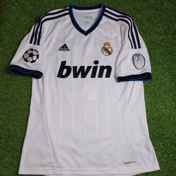 Cristiano Ronaldo Real Madrid 2012 2013 UEFA Home Soccer Jersey Shirt M SKU# W41768