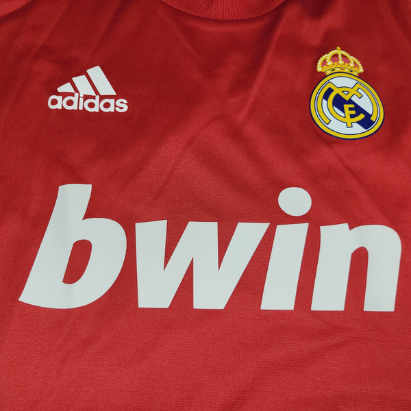 Di Maria Real Madrid MATCH WORN UEFA 2011 2012 Third Soccer Jersey Shirt M SKU# V13596