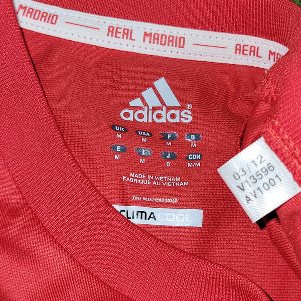 Di Maria Real Madrid MATCH WORN UEFA 2011 2012 Third Soccer Jersey Shirt M SKU# V13596