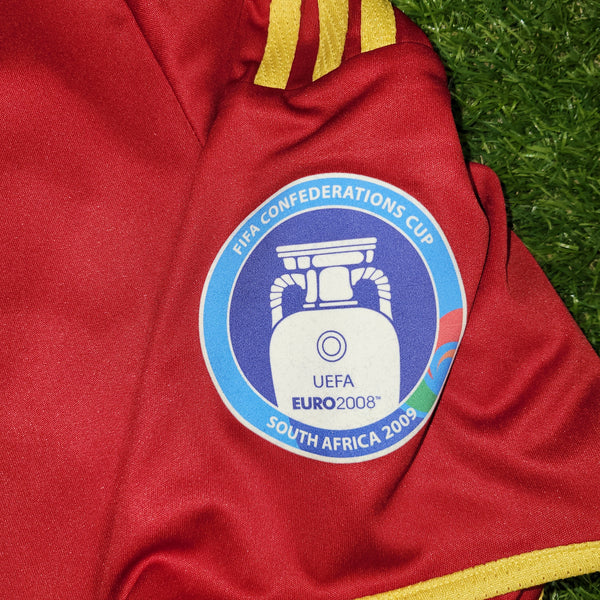 Torres Spain 2009 CONFEDERATIONS CUP Home Soccer Jersey Shirt BNWT XL SKU# P06574