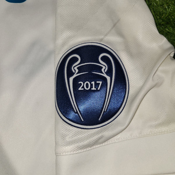 Cristiano Ronaldo Real Madrid 2017 2018 LAST GAME UEFA FINAL Soccer Jersey Shirt XL SKU# B31106