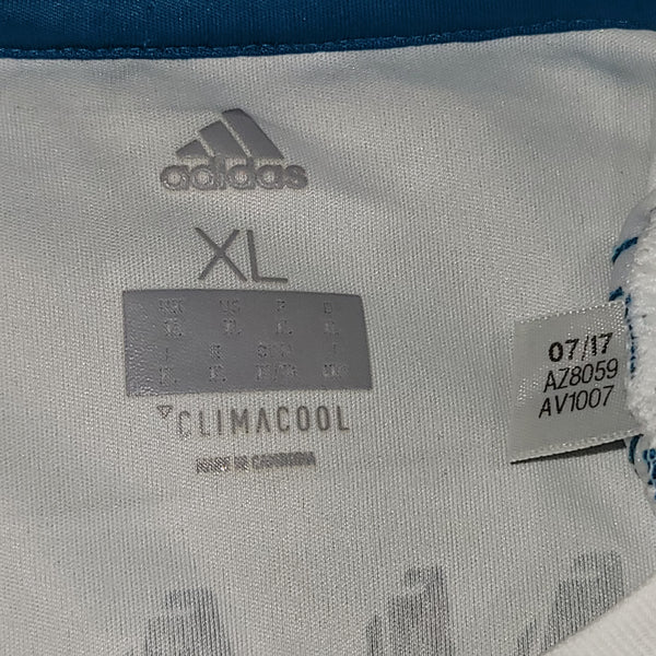 Cristiano Ronaldo Real Madrid 2017 2018 LAST GAME UEFA FINAL Soccer Jersey Shirt XL SKU# B31106