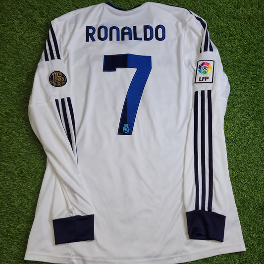 Cristiano Ronaldo Real Madrid 2012 2013 Anniversary Soccer Jersey Shirt L SKU# W41762