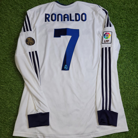 Cristiano Ronaldo Real Madrid 2012 2013 Anniversary Soccer Jersey Shirt L SKU# W41762