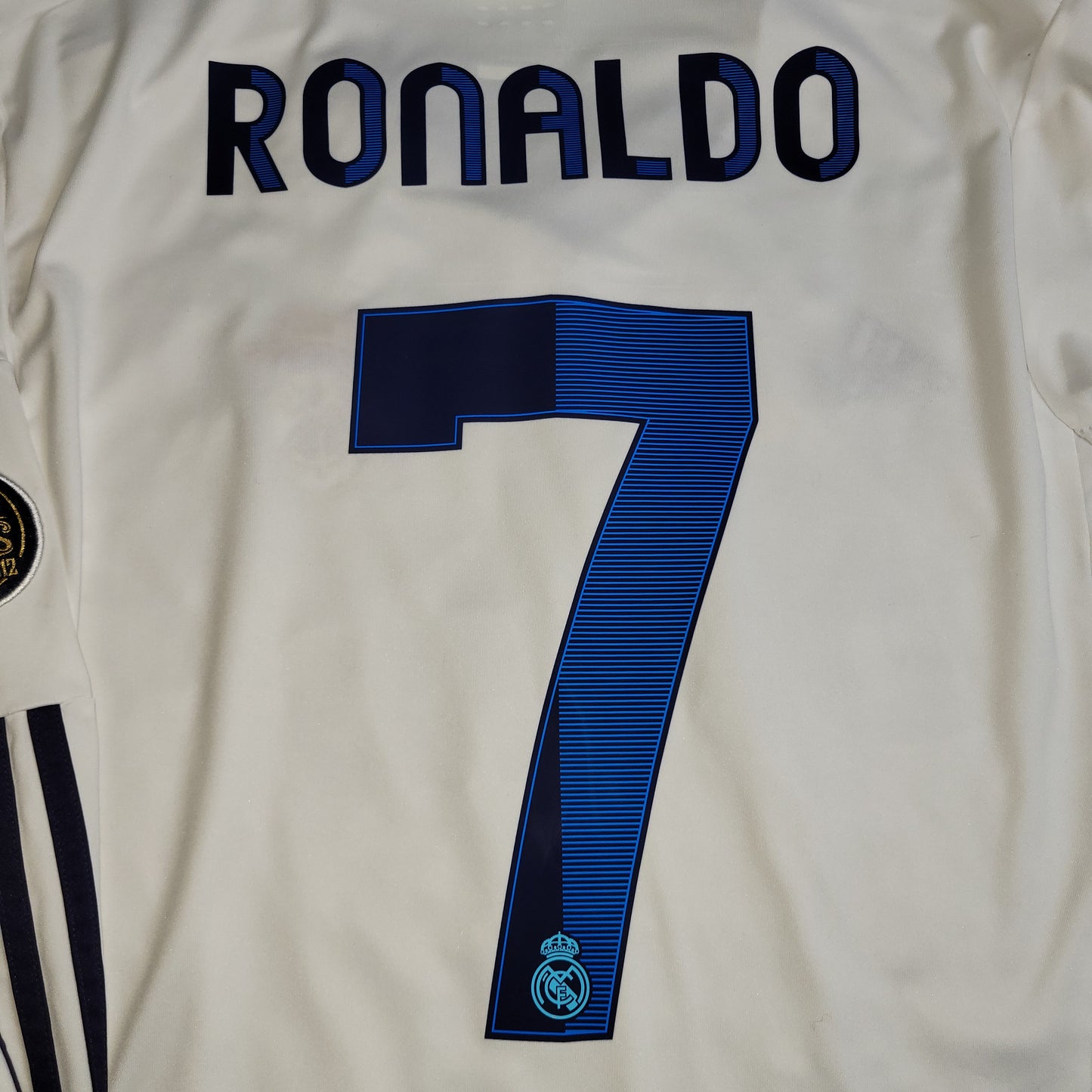 Cristiano Ronaldo Real Madrid 2012 2013 Anniversary Soccer Jersey Shirt L SKU# W41762